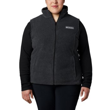 Columbia Benton Springs Plus Size, Chaleco Grises Para Mujer | 927136-QWX